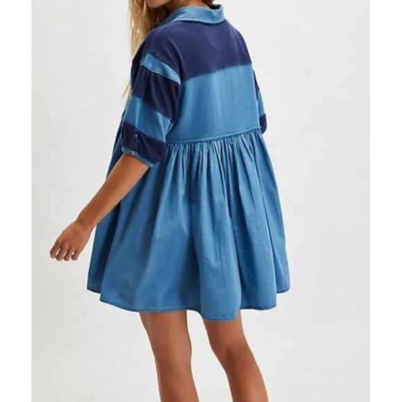 Free People Remi Rugby Mini Dress - Picture 4 of 9